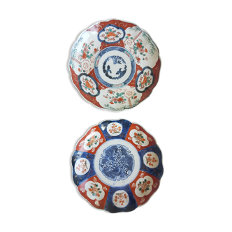 2 plates Imari