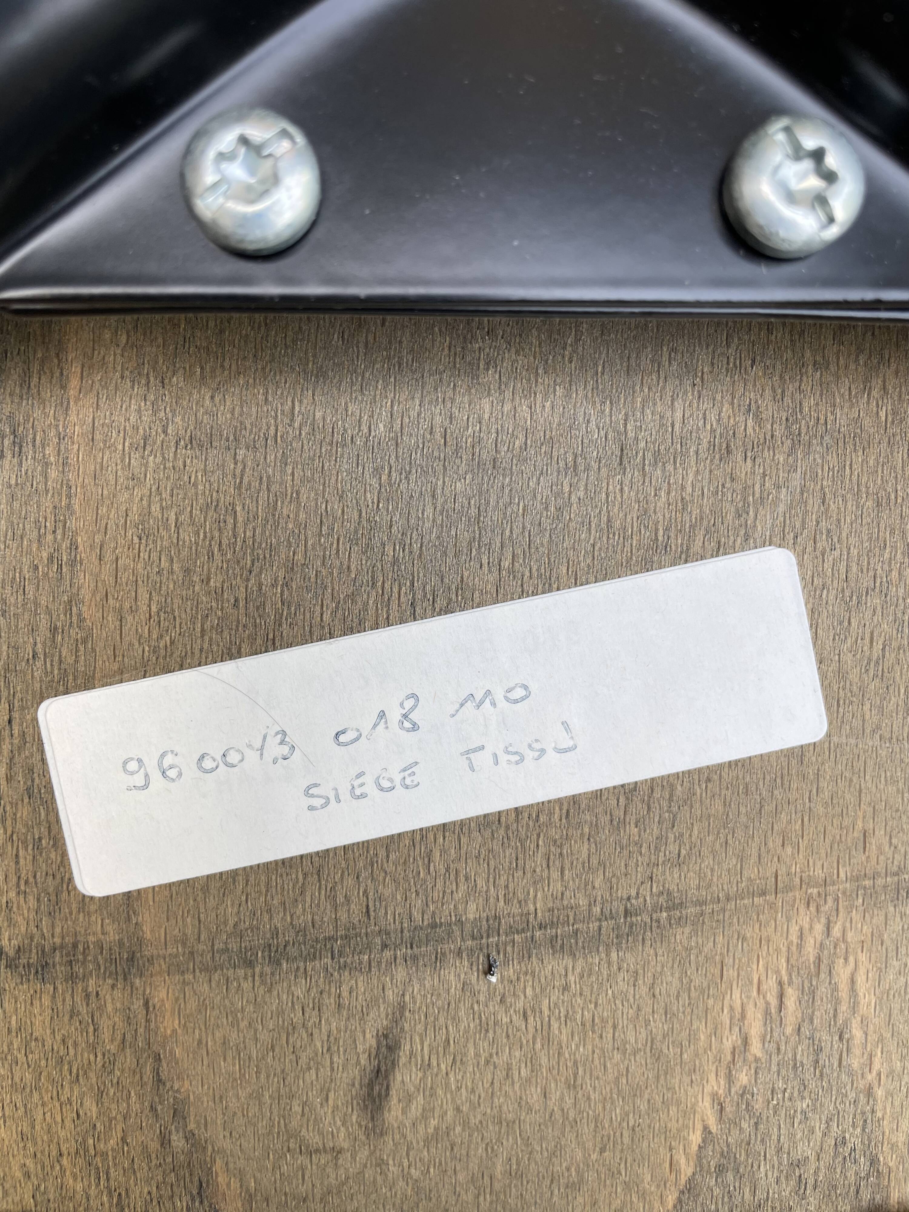 Pair of vintage Martin Stoll Champenay office chairs