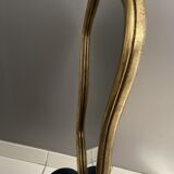 Wooden mirror guaranteed gilded with sheet 59x36cm