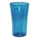 Grand Vase en verre soufflé bleu Empoli