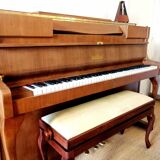 Piano Schimmel àlampe 1968 Braunschweig avec banquette