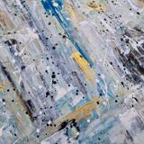 Abstract painting table