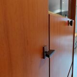 Scandinavian wardrobe, Scandinavian secretary, storage furniture.