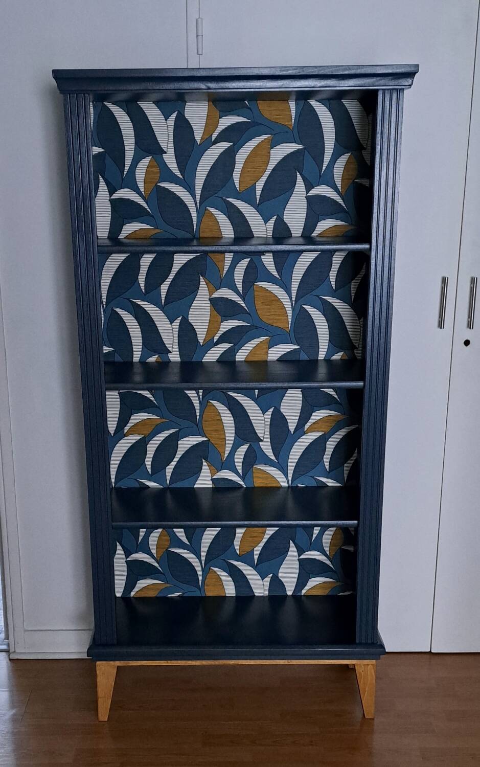 Rød Sødgren blue ganne bookcase