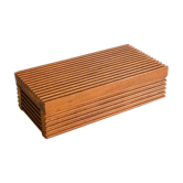 Boîte en bois faite main L25cm