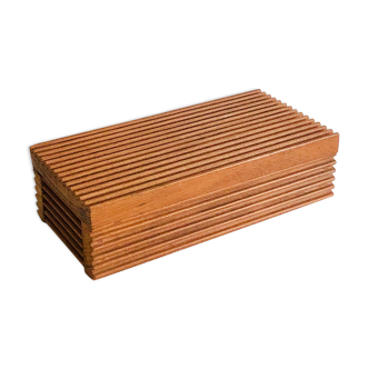 Handmade wooden box L25cm