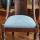 Série de 3 chaises Empire