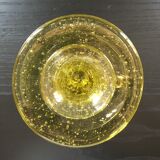 Biot glass candlestick