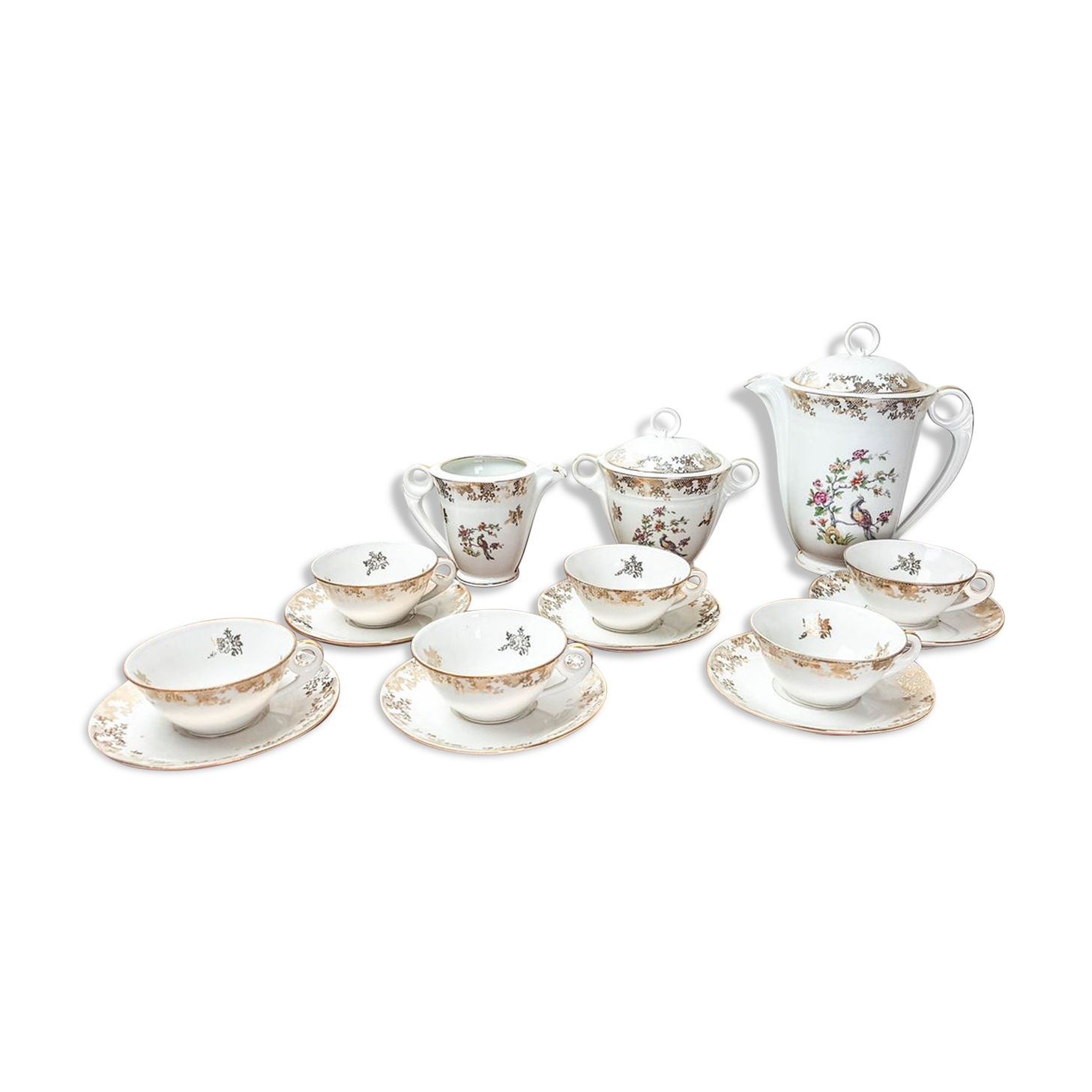 Limoges porcelain tea service