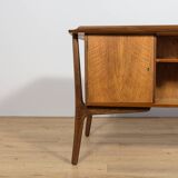 Mid-Century Walnut Desk by Svend Åge Madsen for H.P. Hansen, Denmark, 1960s
