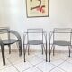 Armchairs Lune d'argent design Pascal Mourgue edition Fermob