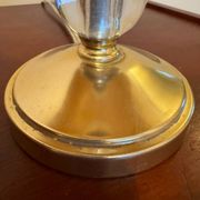 Adnet style glass ball lamp from the 60s