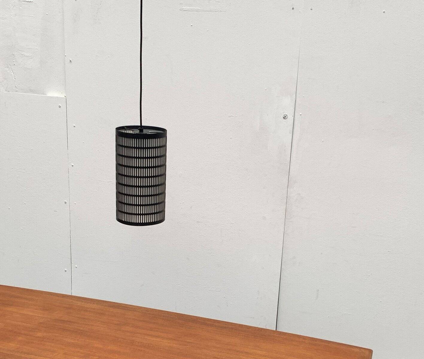 Mid-century minimalist perforated pendant, 1960s