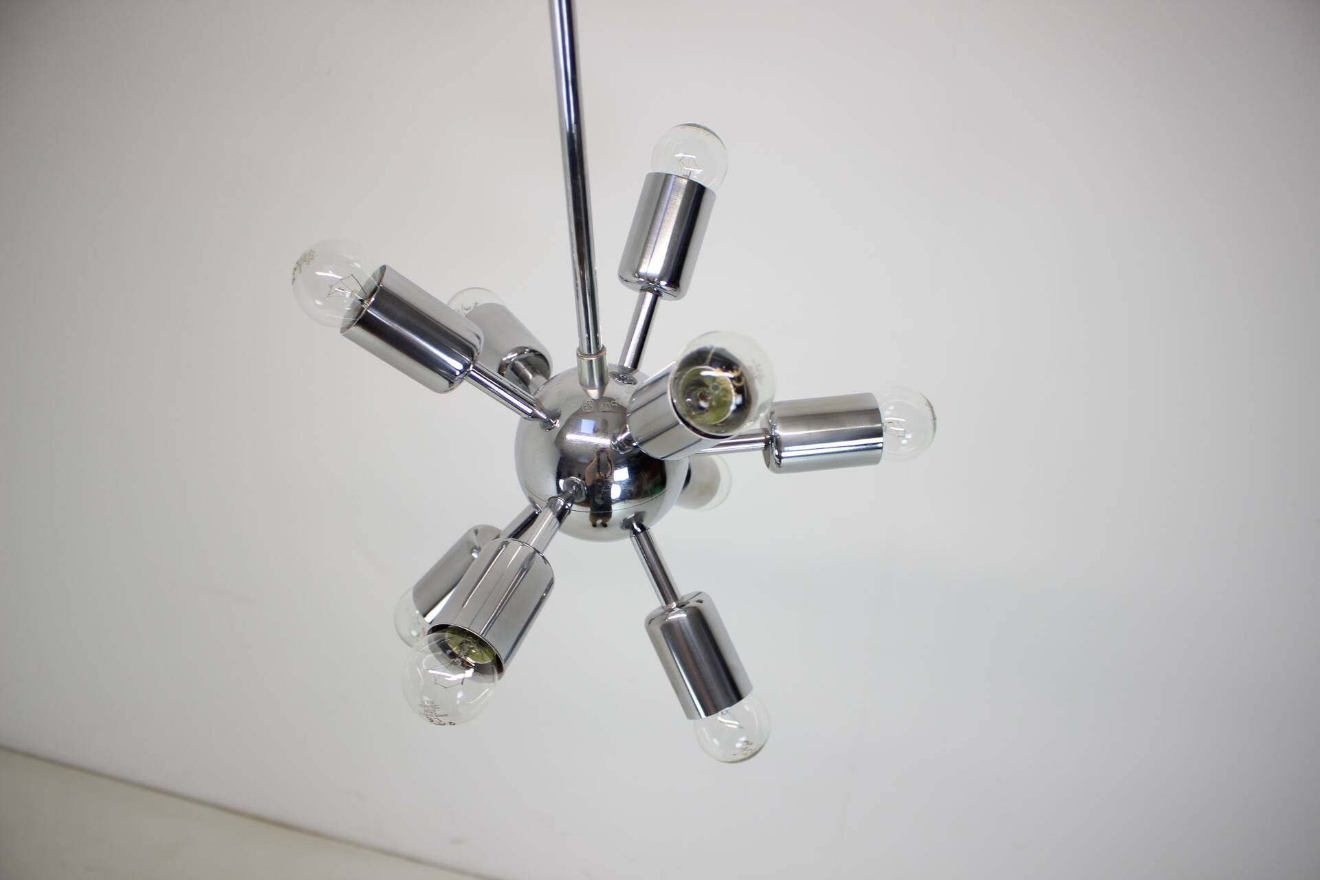 Chrome Pendant Sputnik by Drupol, 1970s