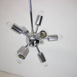 Chrome Pendant Sputnik by Drupol, 1970s