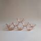 Rosaline tea or coffee service, Arcoroc France, 1970s/1980s