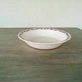 Round dish iron earth choisy le roi