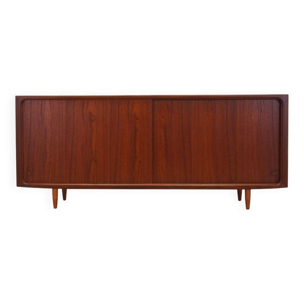 Buffet en teck, design danois, années 1970, production : Danemark
