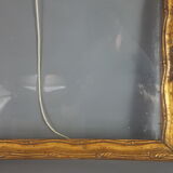 Old wood frame - gilded stucco, 48x38 cm