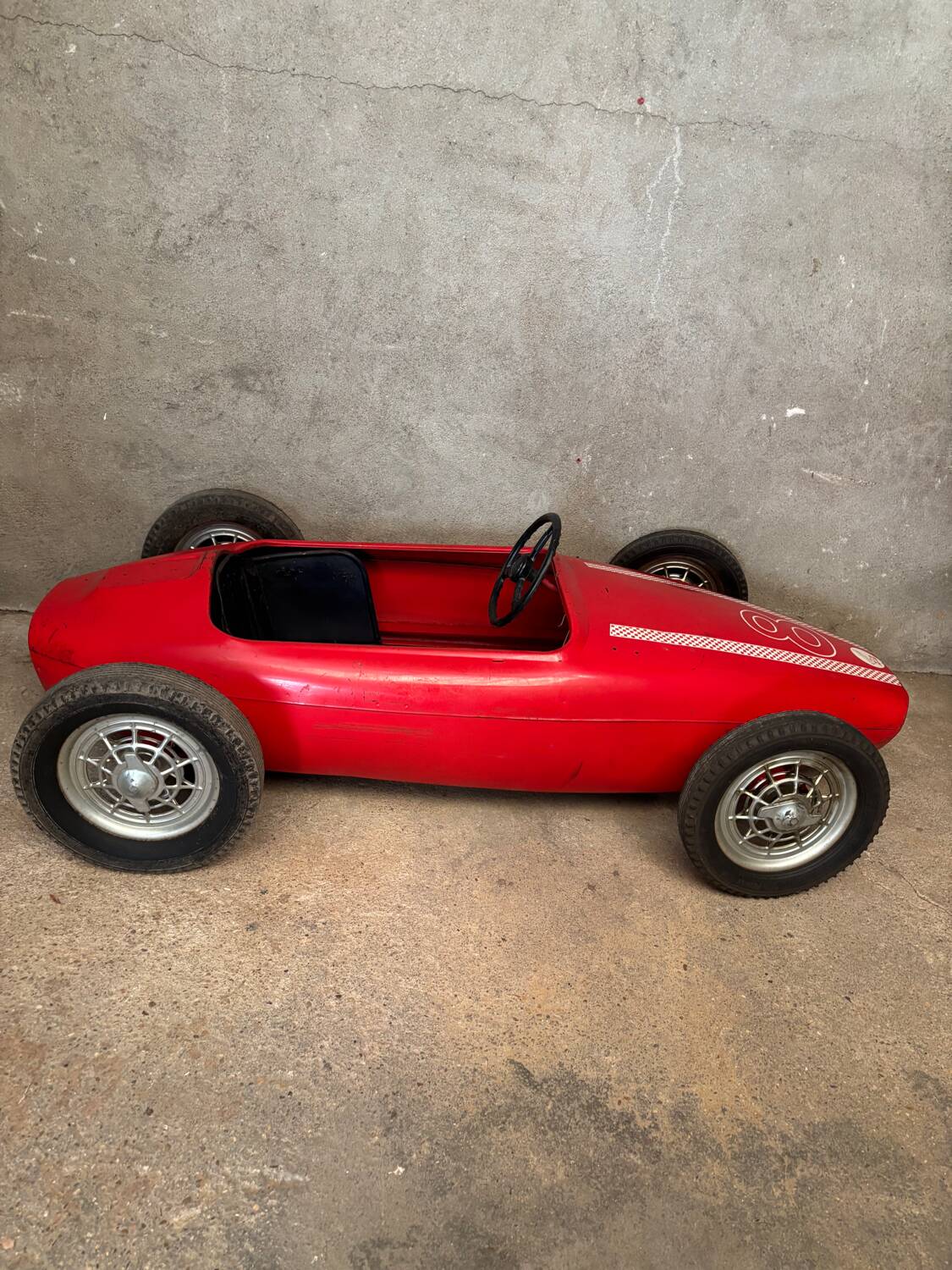 Magnificent vintage Formula 1 pedal car