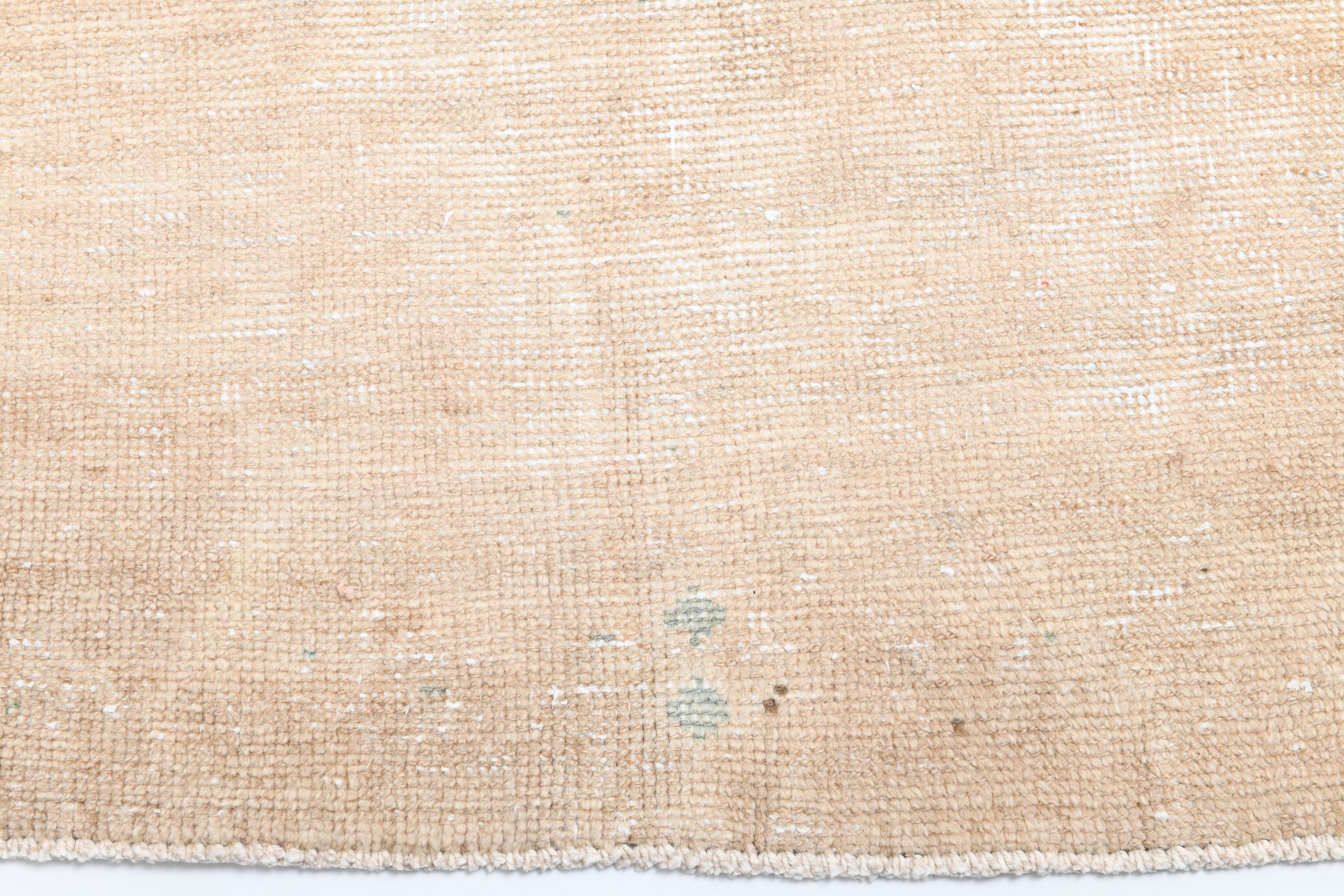 3x12 Classic Turkish Vintage Runner Rug, Handmade Vintage Rug, 3x12 Runner Rug, Brown Beige Rug,