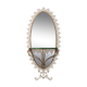 Console miroir par pierre-luigui colli métal doré