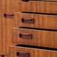 Vintage teak enfilade Beautility | Restored 1960s design