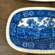 Set of 2 Villeroy and Boch Rusticana Blue plates.
