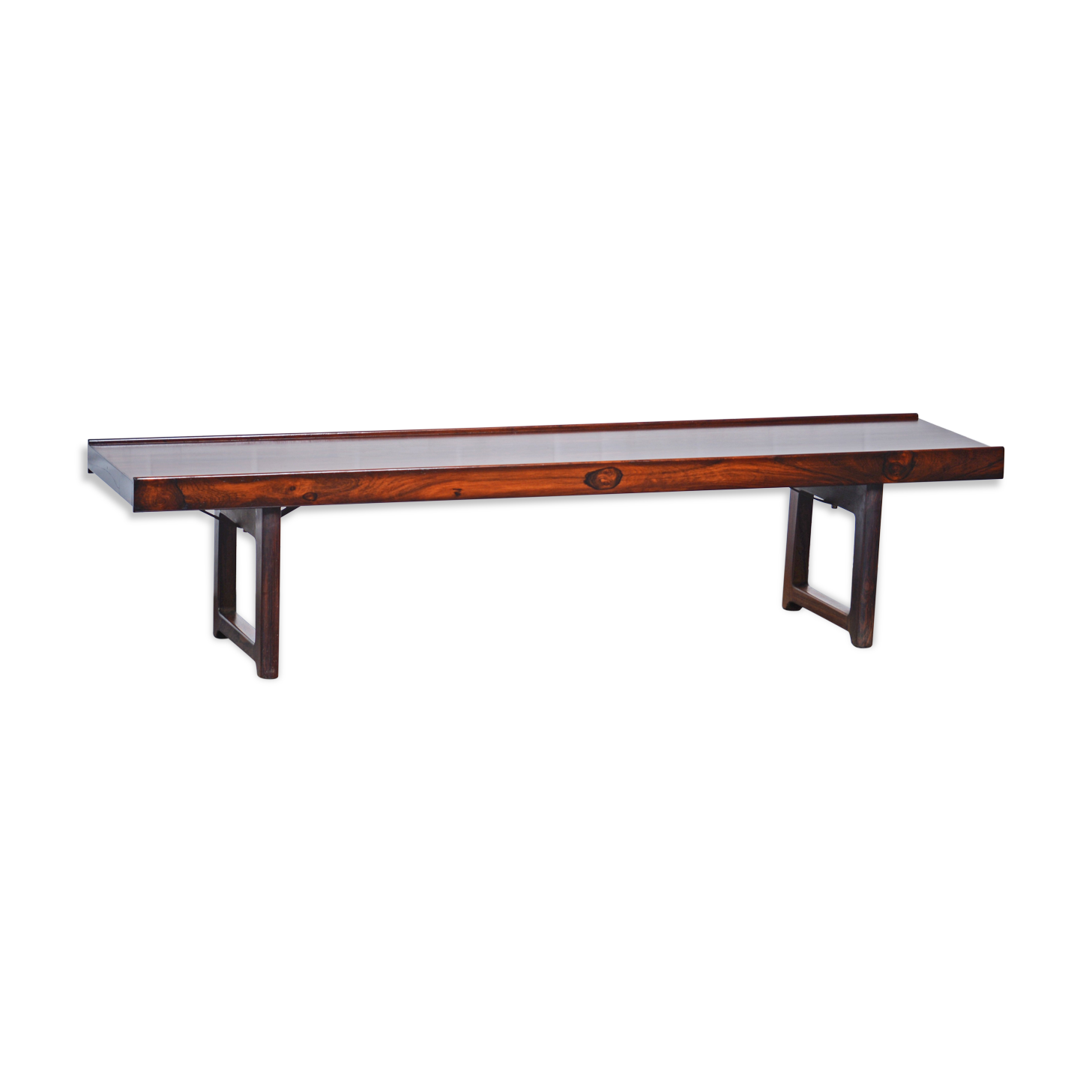 Bench in rosewood of Torbjörn Afdal model Drobo of 1962