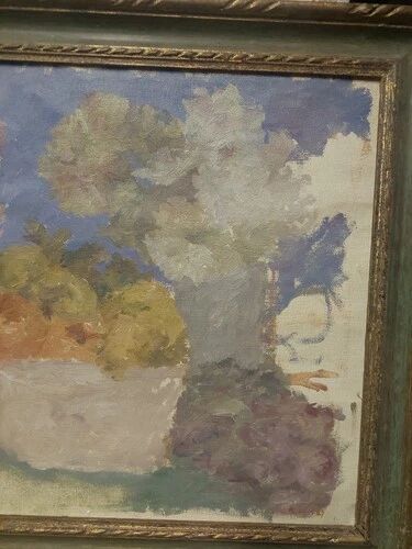 Oil Painting on Canvas "Renzo Dotti" 1967