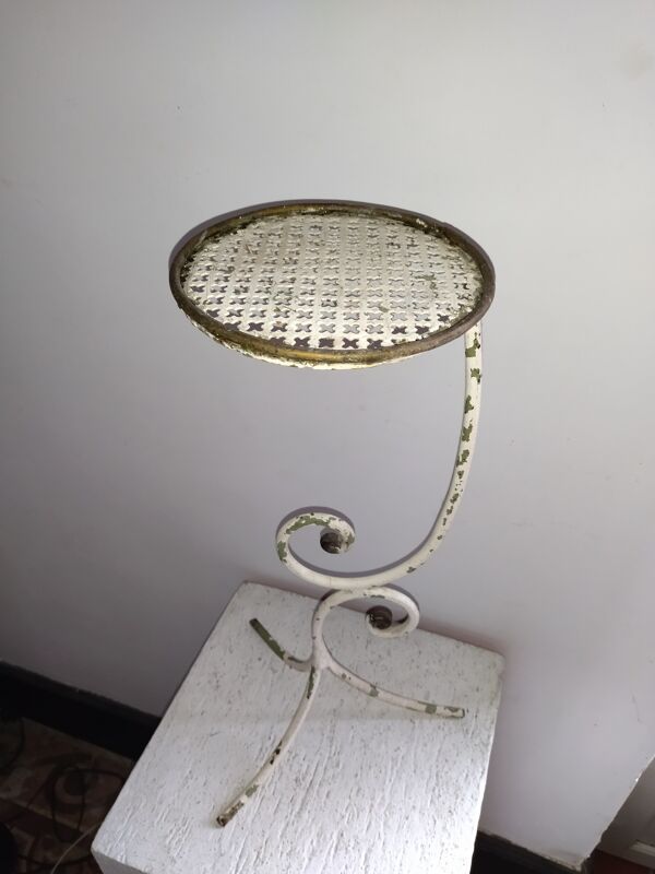 Sellette fer forgé années 60