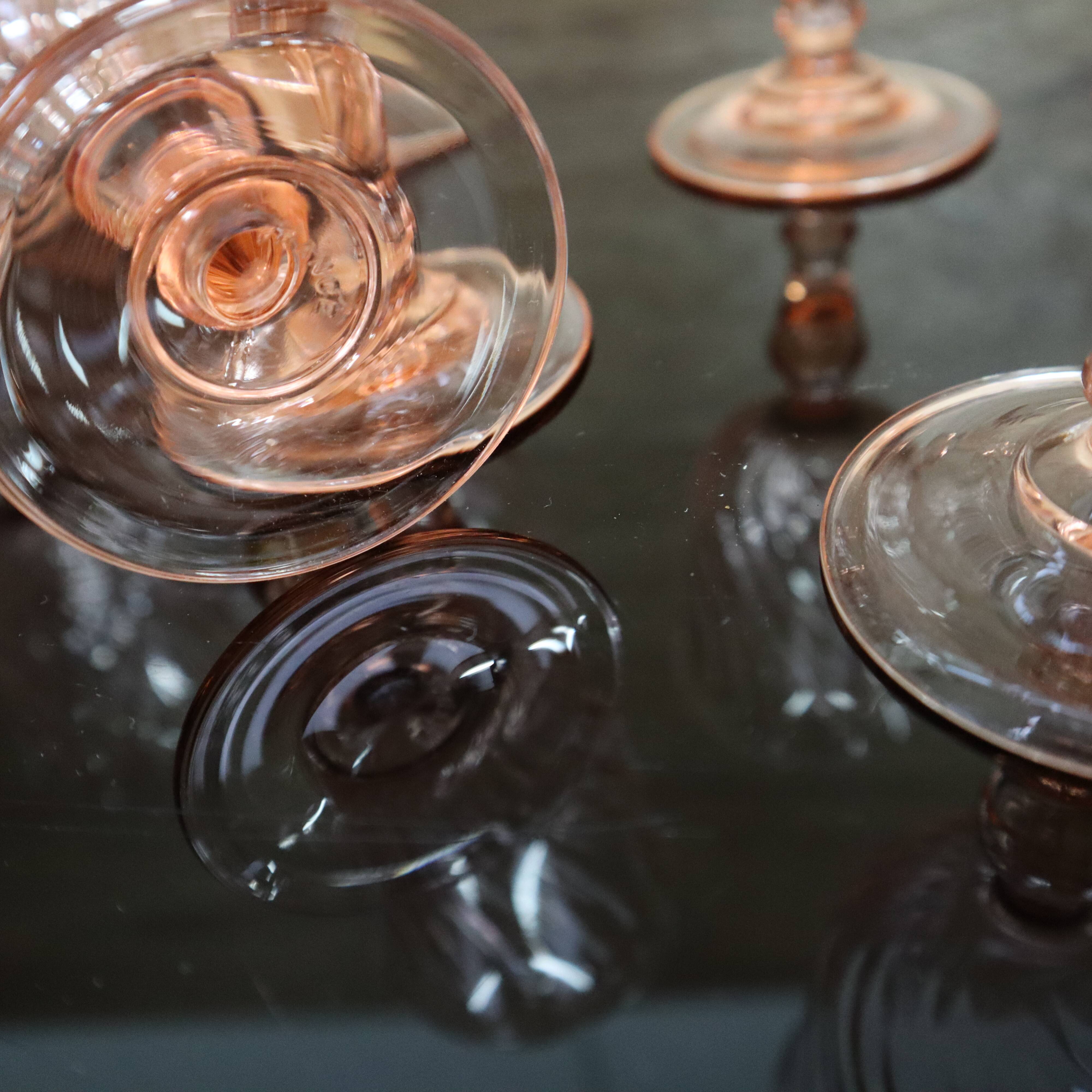 11 Rosaline Luminarc Arcoroc white wine glasses