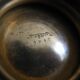 old silver metal basket cup silver metal basket