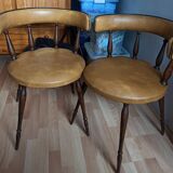 Fauteuil demi lune années 60