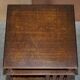 Victorian oak revolving library table circa 1880.
