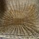 Mid-century wicker armchair