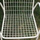 Three emu armchairs model italian vintage iron and rilsan