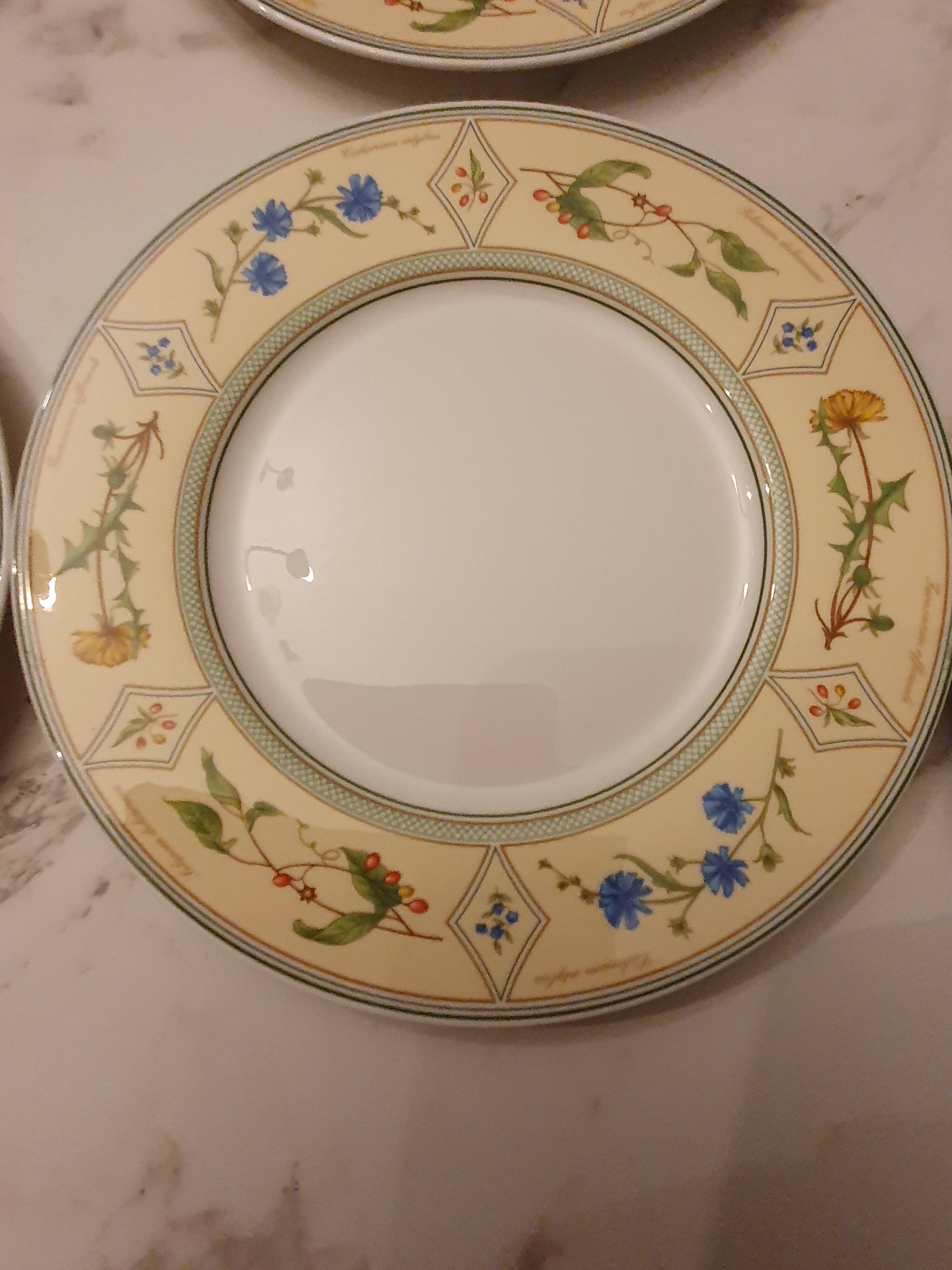 18 dessert plates VILLEROY BOCH model EDEN