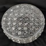 Round ceiling light minimalist wall sconce vintage transparent glass bubbles