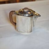 Tea set in silver metal 30s