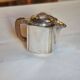 Tea set in silver metal 30s