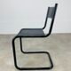 80s perforated metal Cantilever chair