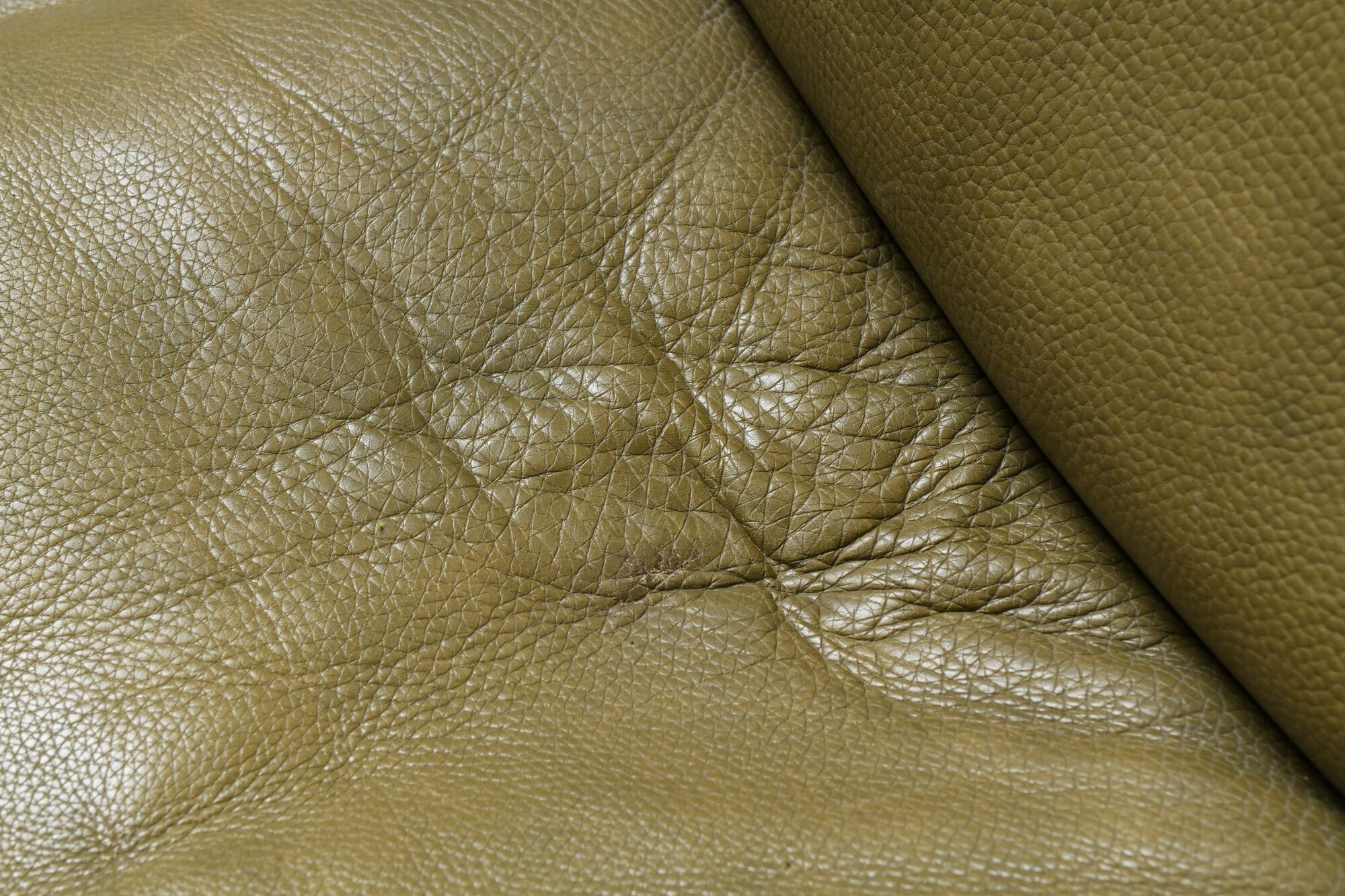 DS-12 modular vintage set in green leather by Team de Sede for De Sede Swiss