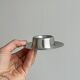 Lot de 4 coquetiers en inox brossé