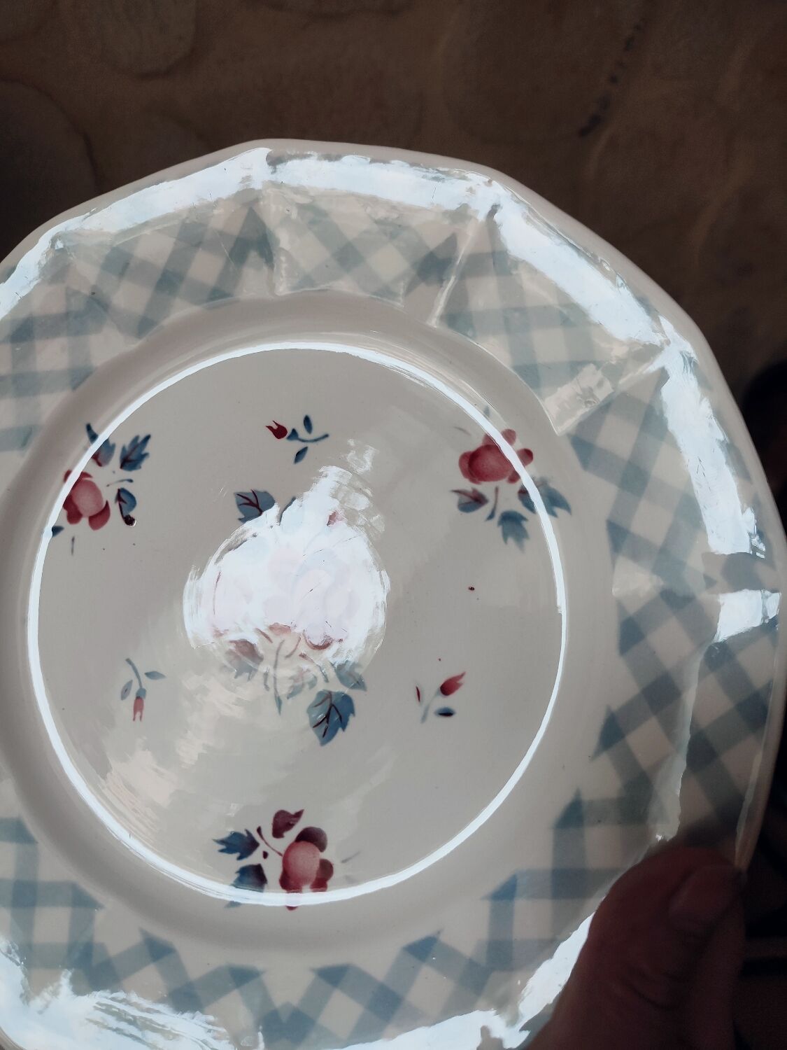 6 flat plates Bastia by Sarreguemines