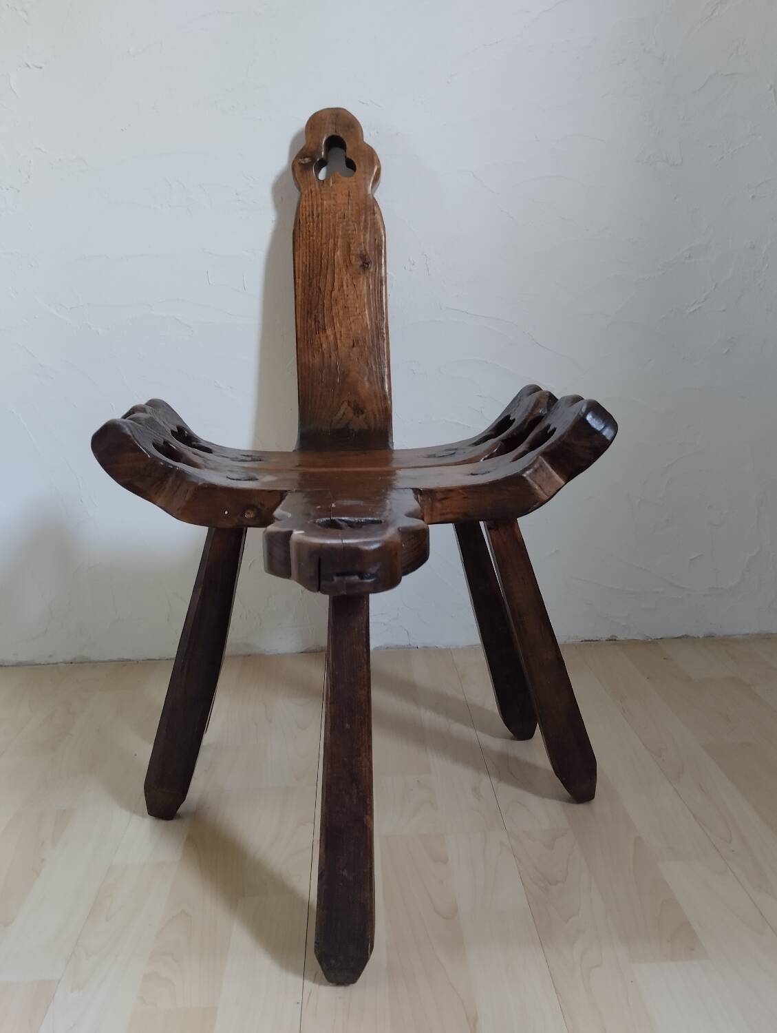 Brutalist chair and stool