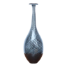 Vase en verre filigrané de Murano, années 50