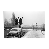 Photography, "Berlin, cut in half by the wall", 1963 / Large-format: 20 x 30 cm