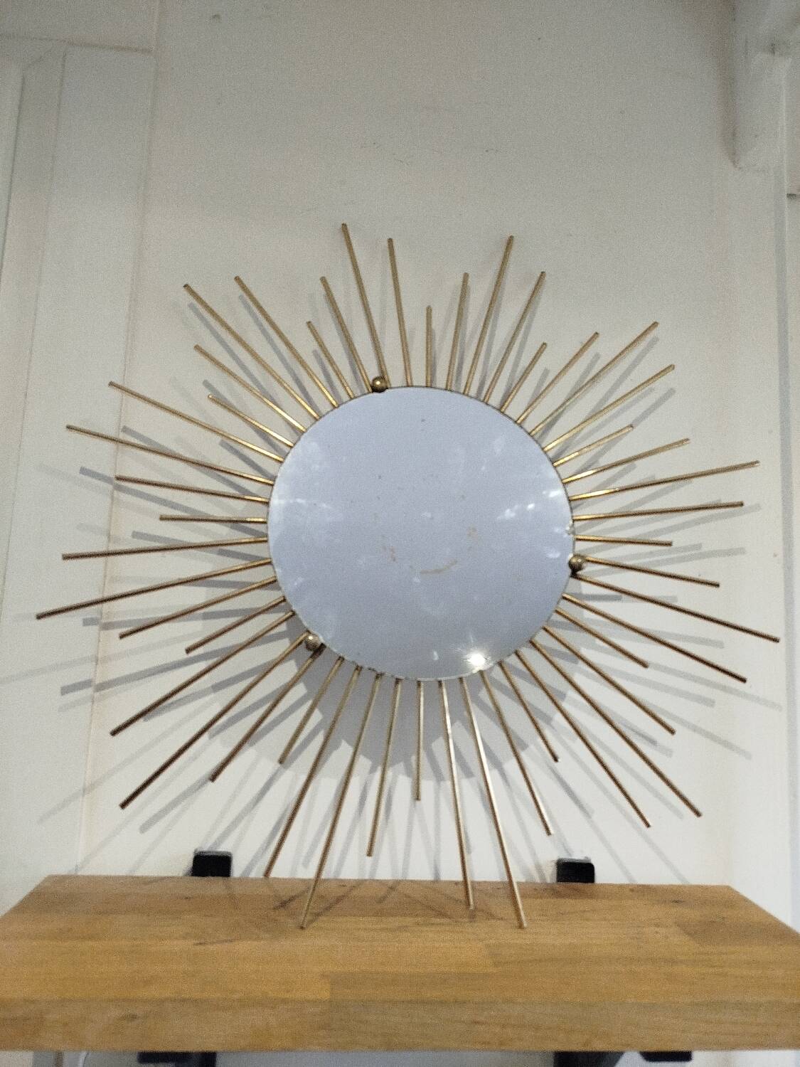 Brass Sun Mirror, 1960s