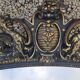 Large and Original Napoleon III Mirror with Inlay of Small Mirrors